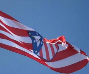 Puzle Bandeira de Atlético de Madrid