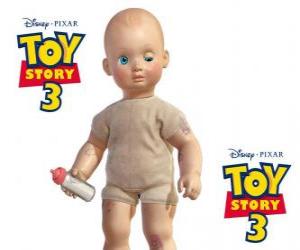 Puzle Big Baby é uma boneca muito grande como um bebê real