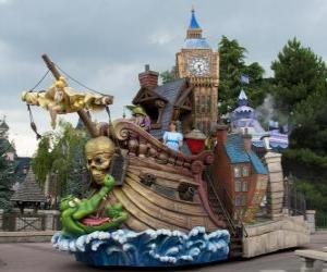 Puzle Carro Alegórico Peter Pan - Disneyland Paris -