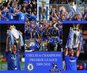 Puzle Chaalsea Campeão da Liga de Futebol Inglês - Premier League 2010