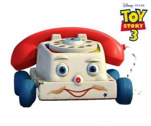 Puzle Chatter Telefone é um brinquedo clássico de Fisher-Price