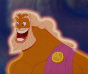 Puzle Deus grego Zeus pai de Hércules