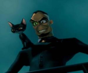 Puzle Dr. Calico e seu gato