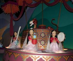 Puzle É um mundo pequeno 5 - It's a Small World - Disneyland Paris -