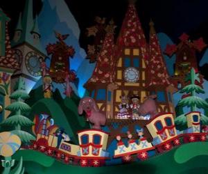 Puzle É um mundo pequeno 7 - It's a Small World - Disneyland Paris -