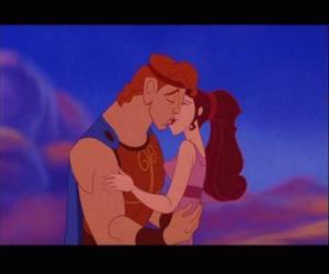 Puzle Hércules e Meg apaixonados