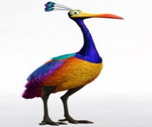 Puzle Kevin, um grande pássaro tropicai