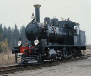 Puzle Locomotiva a vapor