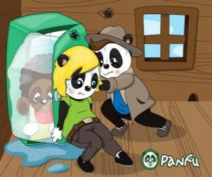 Puzle Max e Penny tenta colocar no congelador para Jay-Pea