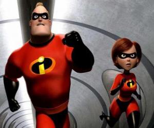 Puzle Mr. Increíble, Elastigirl