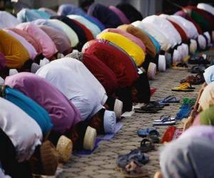 Puzle Muçulmanos na oração