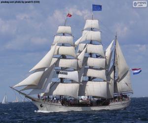 Puzle Navio da vela
