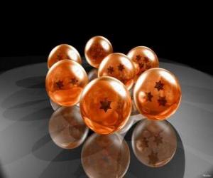 Puzle O lendário Dragon Balls, ou um total de sete áreas a serem recolhidos resultando no aparecimento do dragão sagrado que podem conceder qualquer desejo.