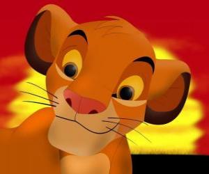 Puzle O pequeno Simba