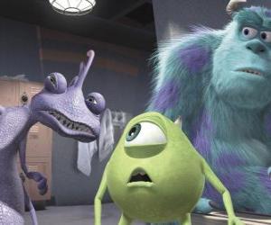 Puzle Randall Boggs é um directo rival de Sulley e faz parte do plano de Watermoose para sequestrar crianças no mundo dos humanos