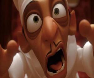 Puzle Skinner, o chef corrente no Restaurante Gusteau's, o personagem de silêncio sinistro e repelente.