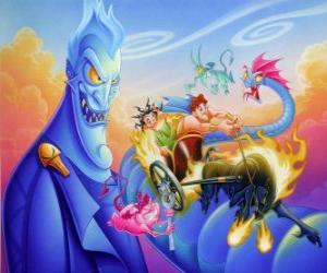 Puzle Vários personagens de Hércules