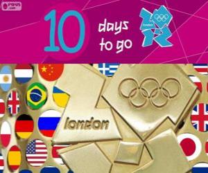 Puzle 10 dias para Londres 2012