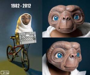 Puzle 30. º Aniversário da E.T o extra-terrestre (1982)