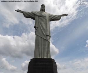 QUEBRA-CABEÇA 1000 PÇS - CRISTO REDENTOR, RIO DE JANEIRO, BRASIL