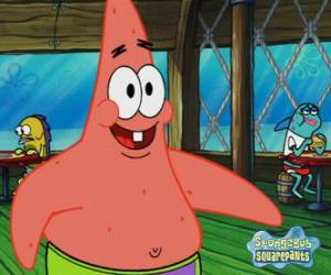 Puzle Patrick Estrela é o melhor amigo de Bob Esponja