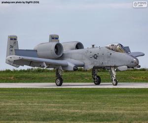 Puzle A-10A Thunderbolt II