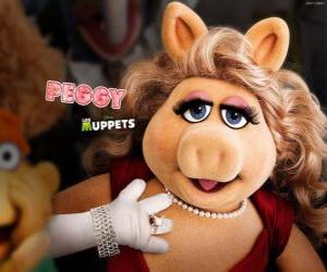 Puzle A bela Miss Piggy