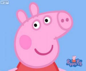 Puzle A cara do Peppa Pig