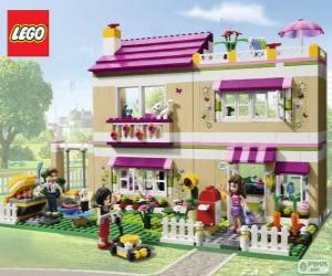 Puzle A casa de Olivia, Lego Friends