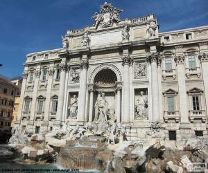 Puzle A Fontana di Trevi, Roma