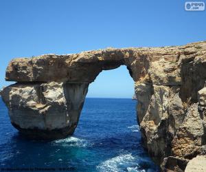 Puzle A janela azul, Malta