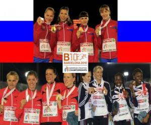 Puzle A. Kapachinskaya, A. Krivoshapka, X. Ustalova e T.Firova, Londres 2012