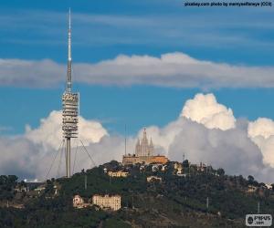 Puzle A montanha de Tibidabo, Barcelona 