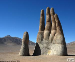 Puzle A Mão do deserto, Chile