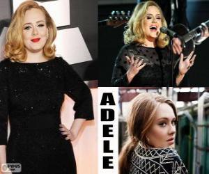 Puzle Adele, é uma cantora e compositora britânica
