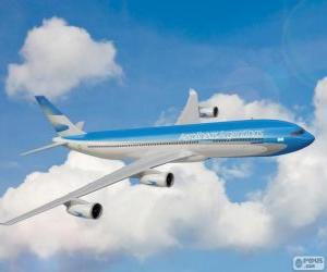 Puzle Aerolíneas Argentinas é um avião de Argentina