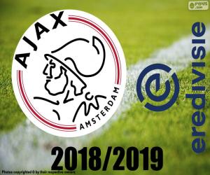 Puzle AFC Ajax, campeão 2018-2019