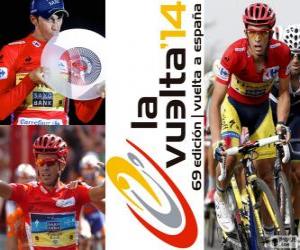 Puzle Alberto Contador, campeão da Volta a Espanha 2014