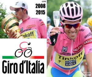 Puzle Alberto Contador, Giro 2015