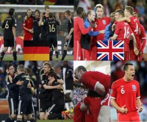 Puzle Alemanha - Inglaterra, Oitavos-de-final, África do Sul 2010