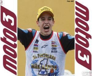 Puzle Alex Márquez, campeão do mundo de 2014 Moto3