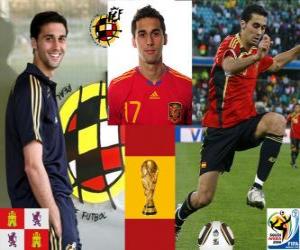 Puzle Álvaro Arbeloa (The Spartan), a zagueiro da seleção espanhola