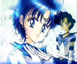 Puzle Ami Mizuno o Amy Mizuno pode se tornar Sailor Mercúrio