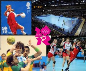 Puzle Andebol ou Handebol - Londres 2012 -