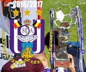 Puzle Anderlecht, campeão 2016-2017