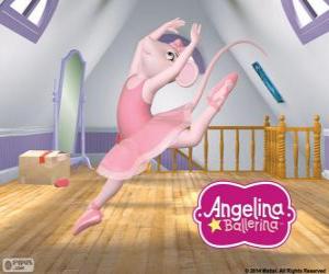 Puzle Angelina Ballerina ama a dança