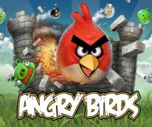 Puzle Angry Birds é um jogo de vídeo de Rovio. Os pássaros furioso atacan os porcos que rouban ovos