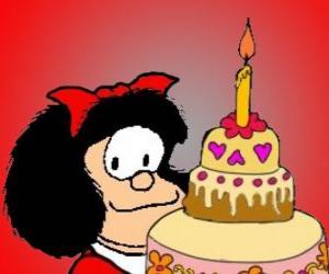 Puzle Aniversário da Mafalda