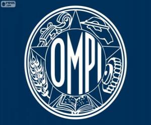 Puzle Antigo logo da OMPI, Organização Mundial da Propriedade Intelectual