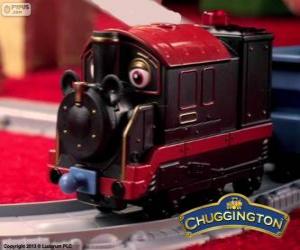 Puzle Antigo Pete, a locomotiva a vapor é o mais antigo chugger em Chuggington